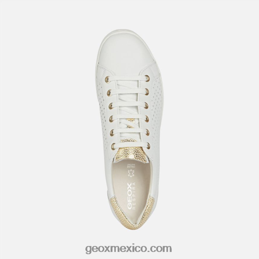 mujer jaysen Oro blanco Geox L846PZ102