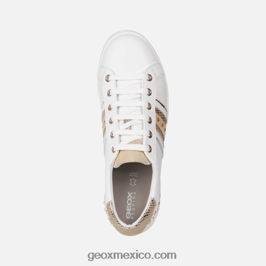 mujer jaysen Oro blanco Geox L846PZ388