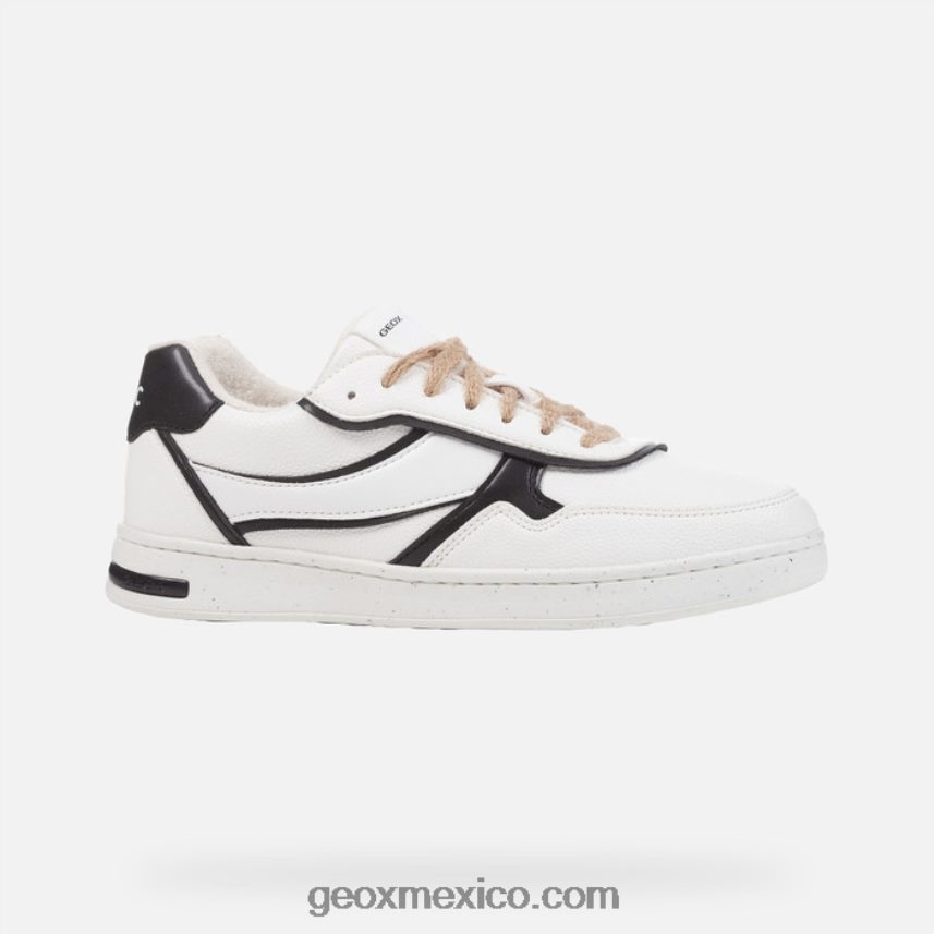 mujer jaysen blanco negro Geox L846PZ296