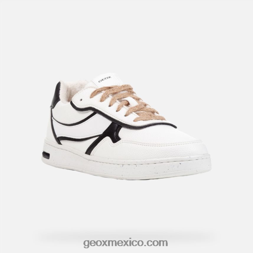 mujer jaysen blanco negro Geox L846PZ296