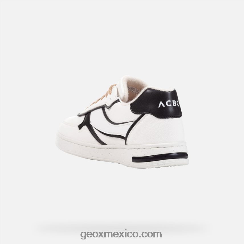 mujer jaysen blanco negro Geox L846PZ296