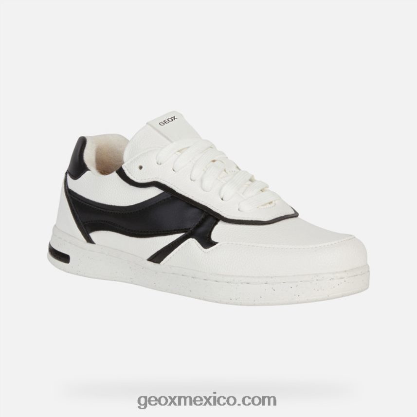 mujer jaysen blanco negro Geox L846PZ296