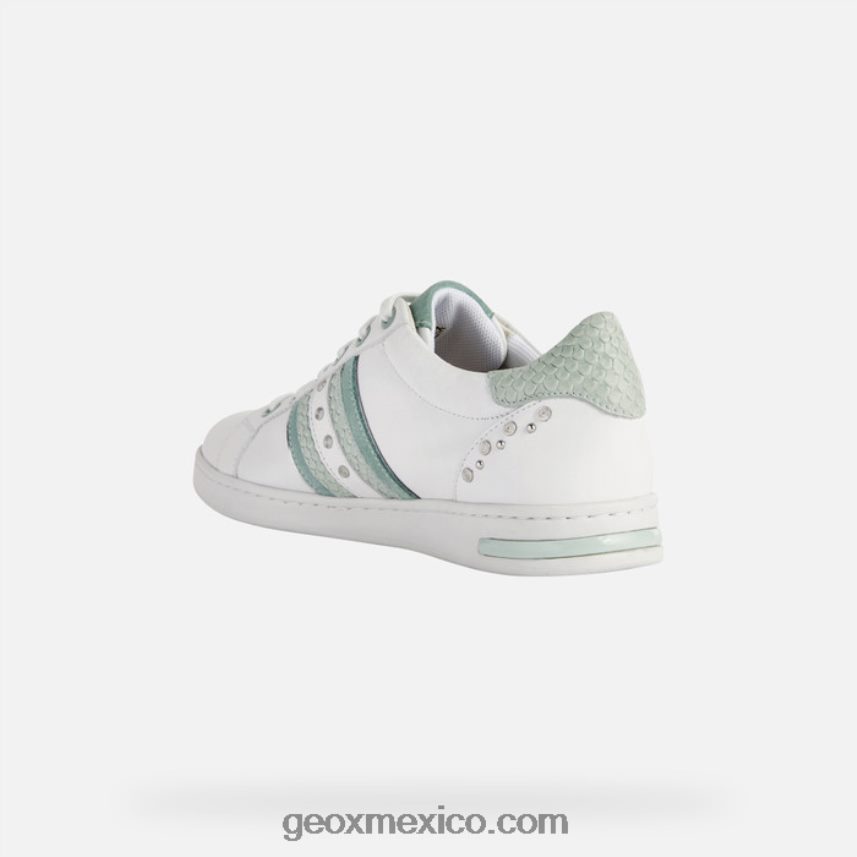 mujer jaysen blanco/verde claro Geox L846PZ318