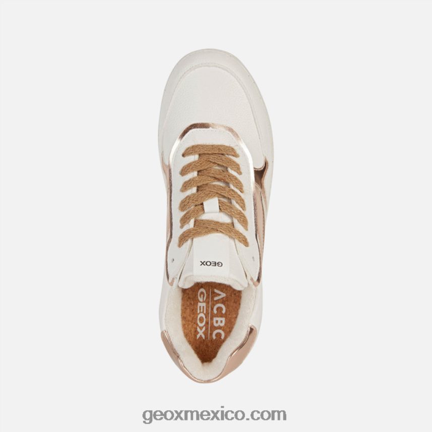 mujer jaysen oro blanco/rosa Geox L846PZ217