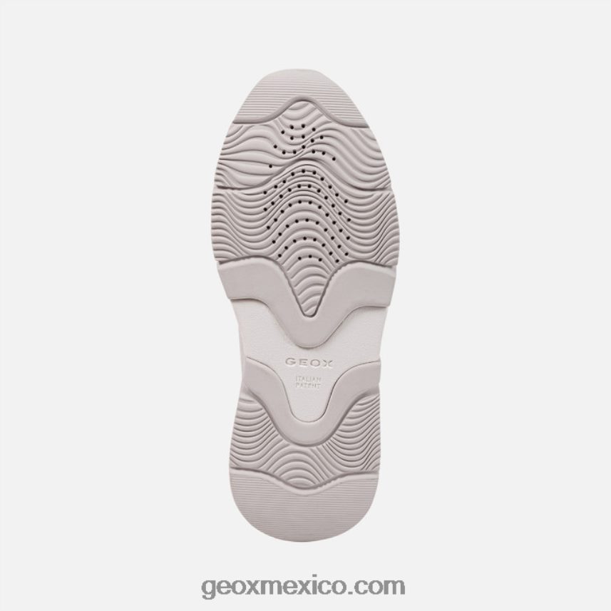 mujer kristene blanco/rosa oscuro Geox L846PZ416