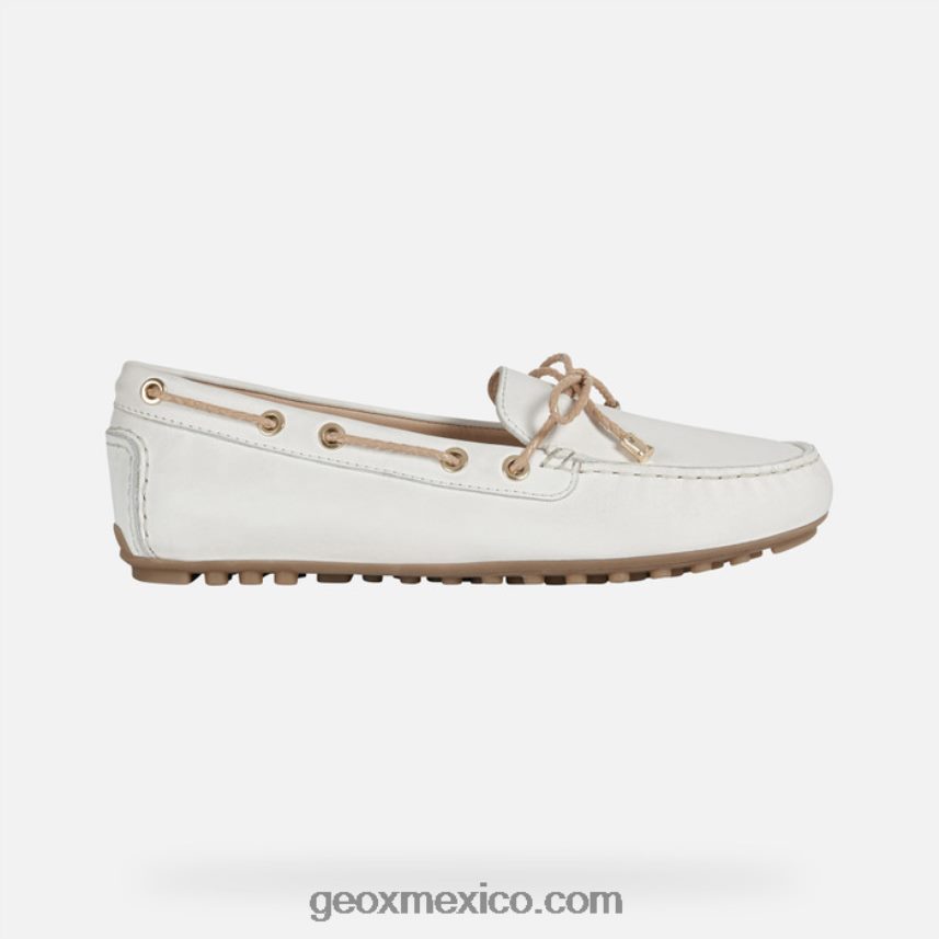 mujer leelyan blanco hueso/arena Geox L846PZ387