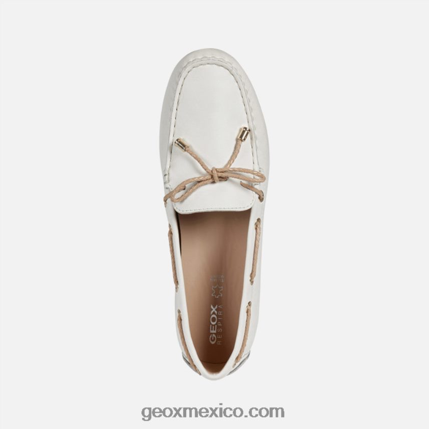 mujer leelyan blanco hueso/arena Geox L846PZ387