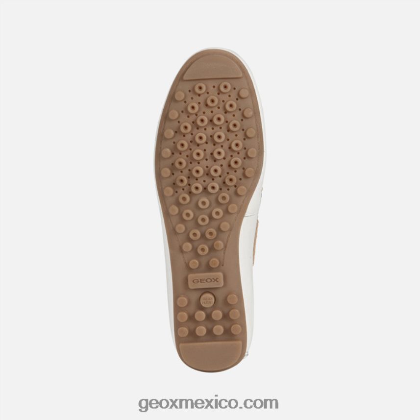 mujer leelyan blanco hueso/arena Geox L846PZ387
