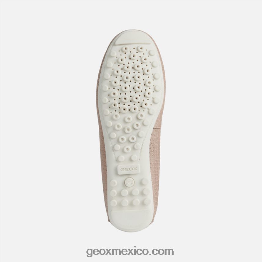 mujer leelyan piel oscura/blanco roto Geox L846PZ468