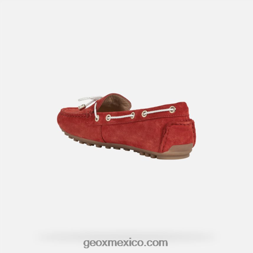 mujer leelyan rojo blanco Geox L846PZ430