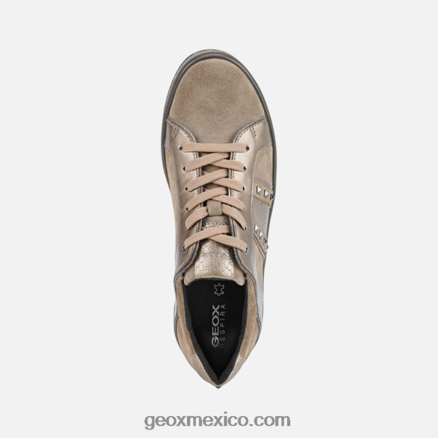 mujer lelu\ beige obscuro Geox L846PZ603