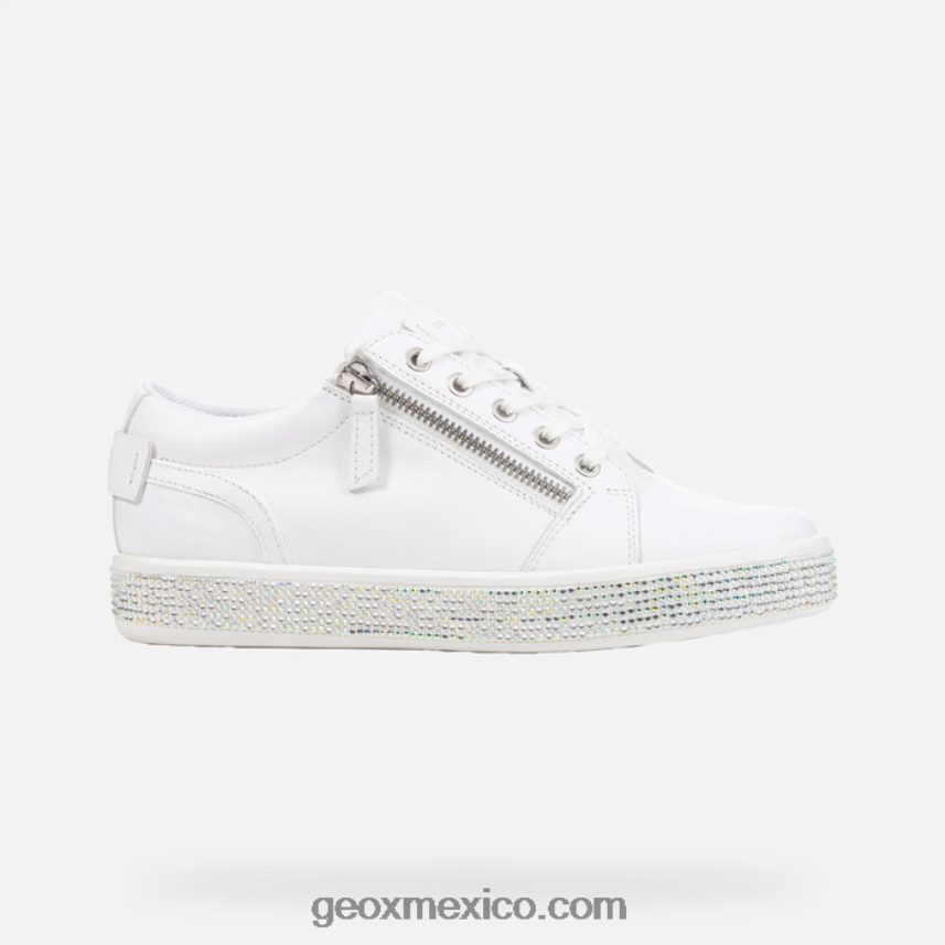 mujer lelu\ blanco Geox L846PZ392