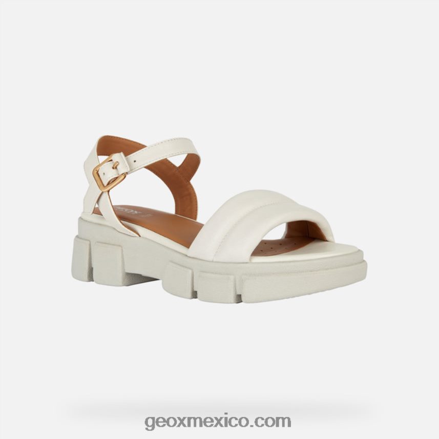 mujer lisboeta blanquecino Geox L846PZ163