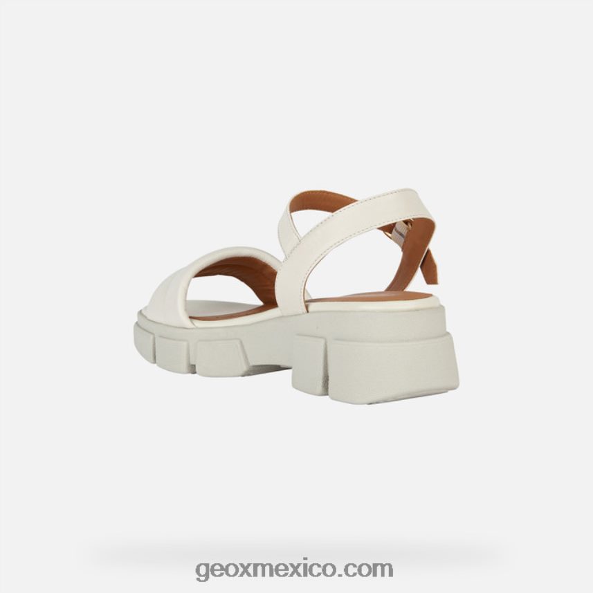 mujer lisboeta blanquecino Geox L846PZ163