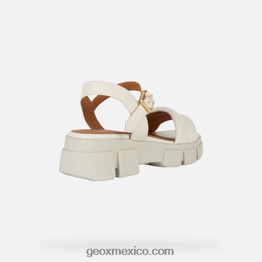 mujer lisboeta blanquecino Geox L846PZ163