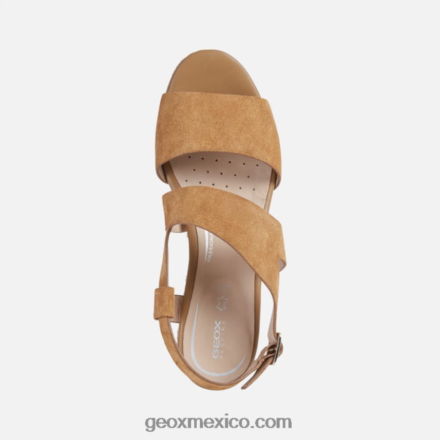 mujer lípari coñac Geox L846PZ534