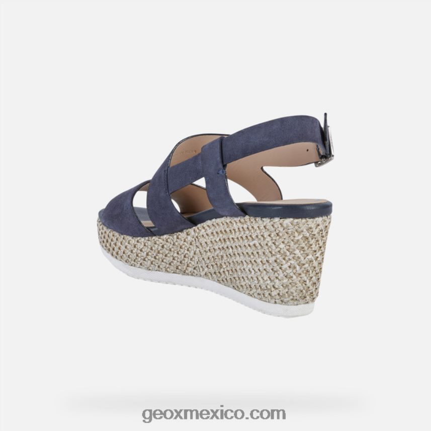 mujer lípari vaqueros oscuros Geox L846PZ533