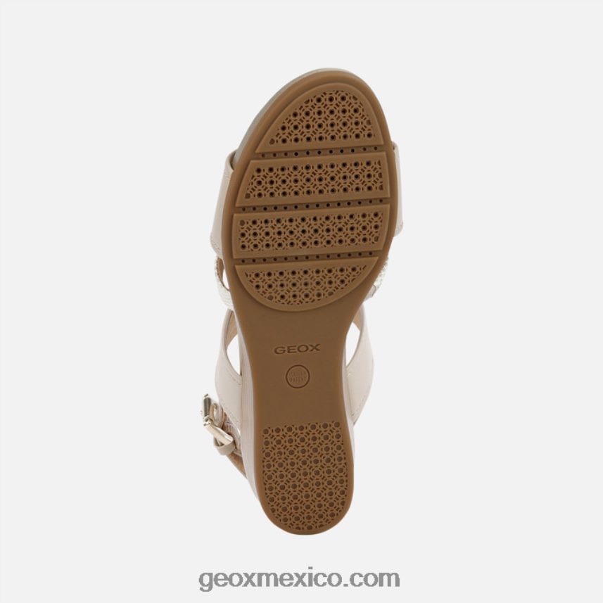 mujer marykarmen beige/oro claro Geox L846PZ542