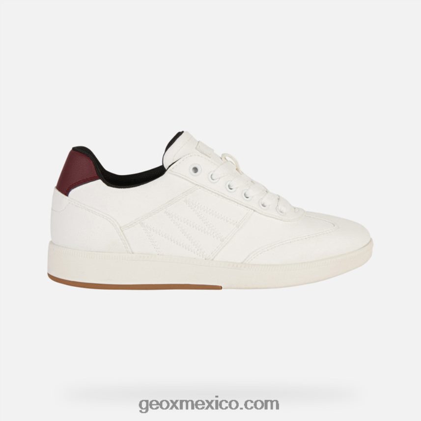 mujer meleda blanco/burdeos oscuro Geox L846PZ253