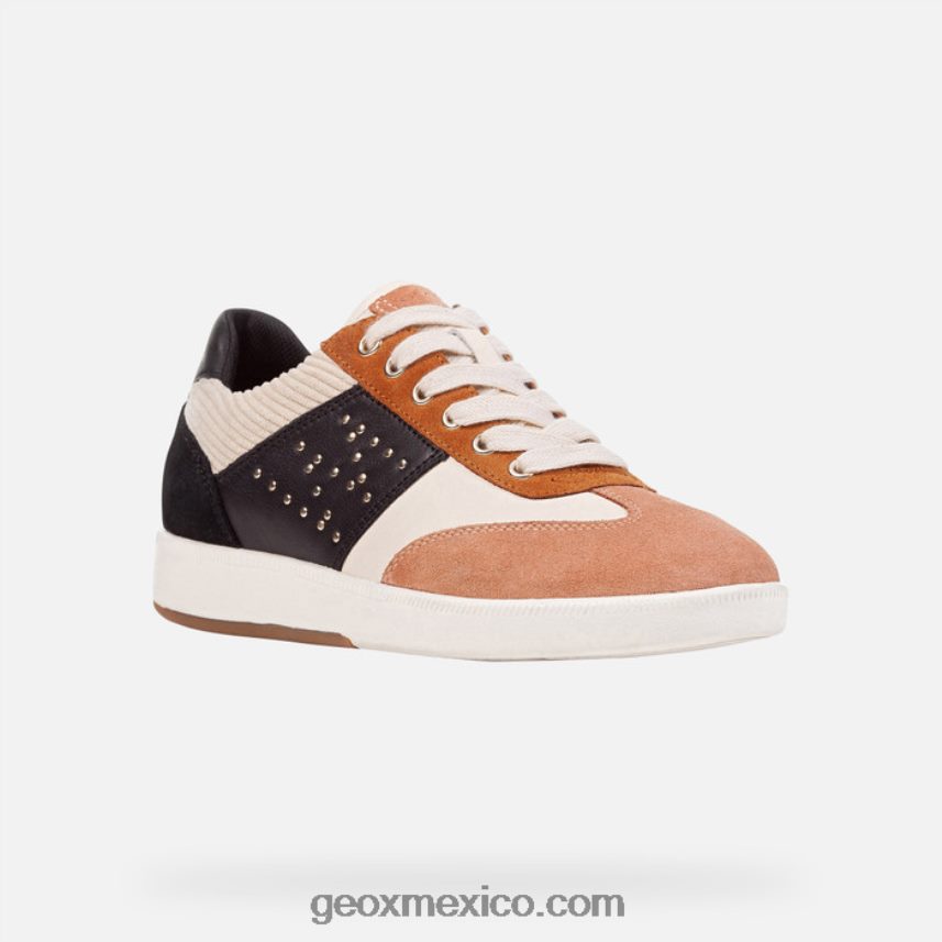 mujer meleda crema/negro Geox L846PZ314