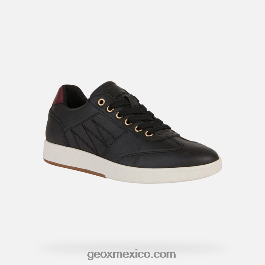 mujer meleda negro/burdeos oscuro Geox L846PZ254