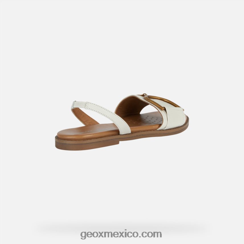 mujer naileen blanquecino Geox L846PZ150