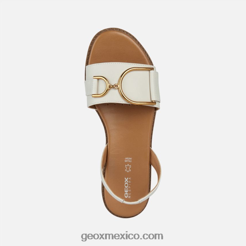 mujer naileen blanquecino Geox L846PZ150