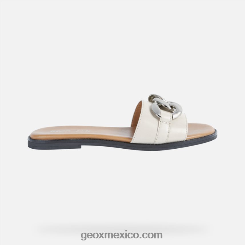 mujer naileen crema Geox L846PZ367