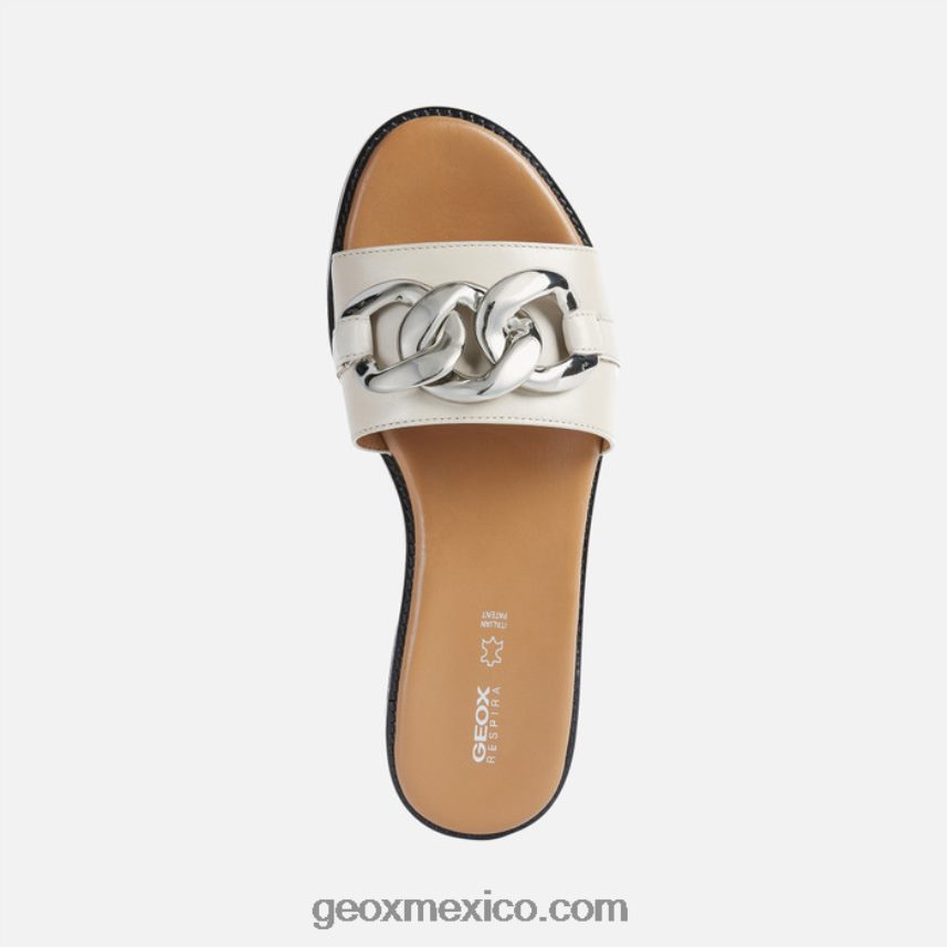mujer naileen crema Geox L846PZ367