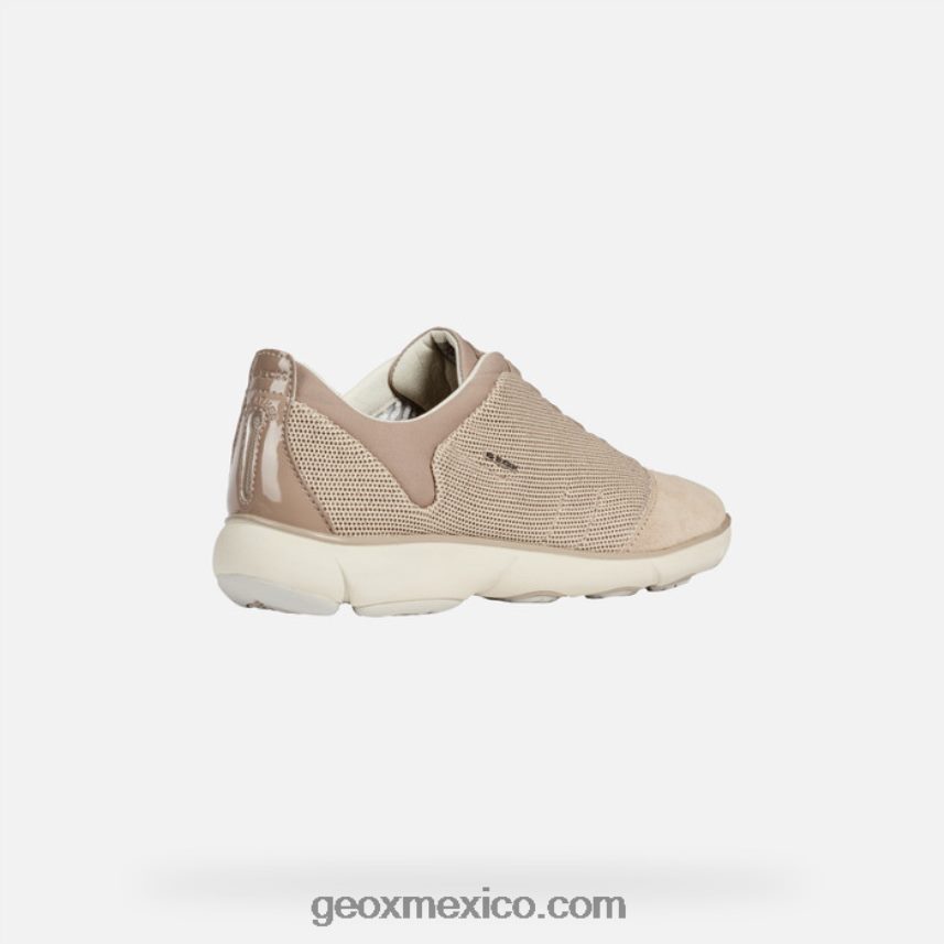 mujer nebulosa beige/crema Geox L846PZ324