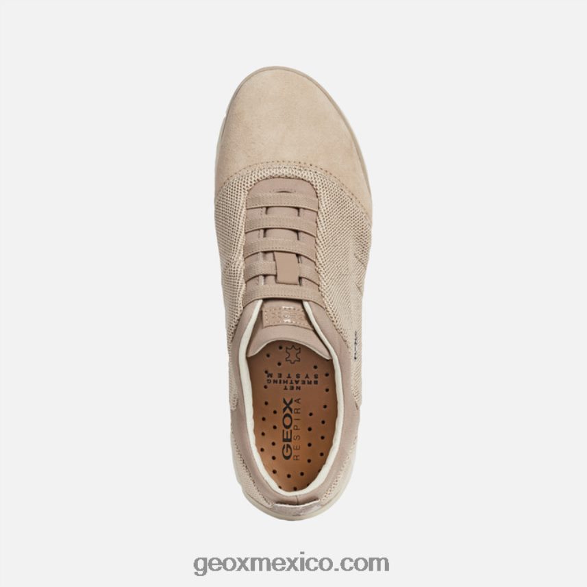 mujer nebulosa beige/crema Geox L846PZ324