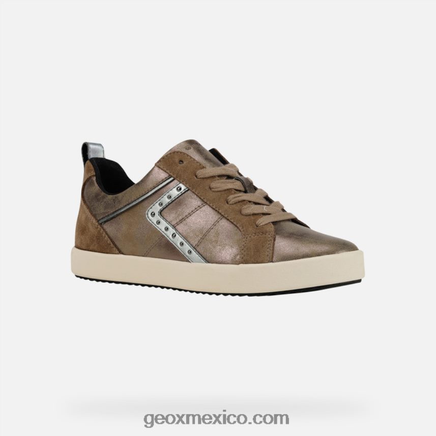 mujer rubia beige obscuro Geox L846PZ399