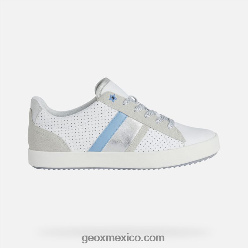 mujer rubia blanco/blanco hueso Geox L846PZ473