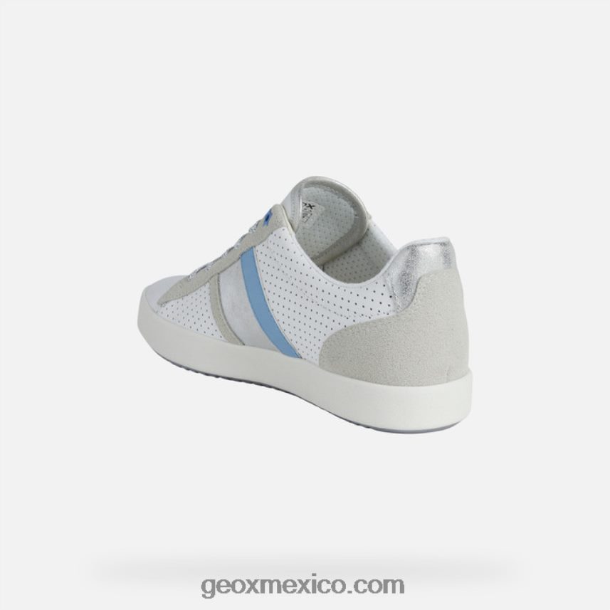 mujer rubia blanco/blanco hueso Geox L846PZ473