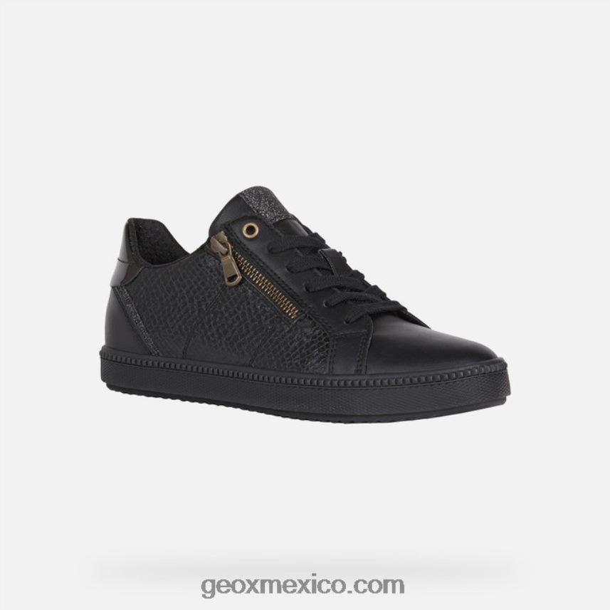 mujer rubia negro Geox L846PZ522