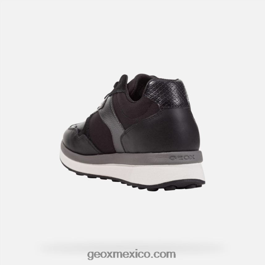 mujer runntix negro Geox L846PZ248
