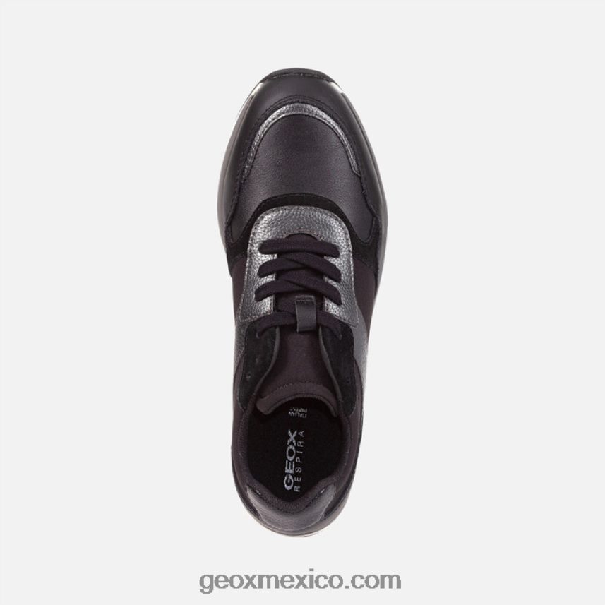 mujer runntix negro Geox L846PZ248