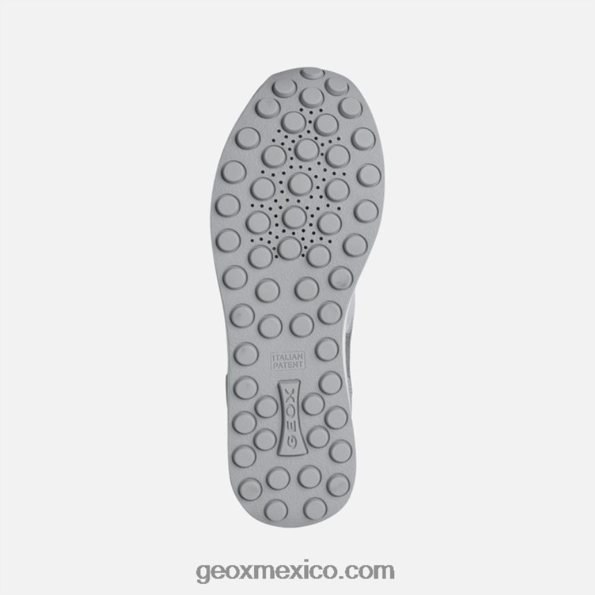 mujer runntix plata/gris claro Geox L846PZ381