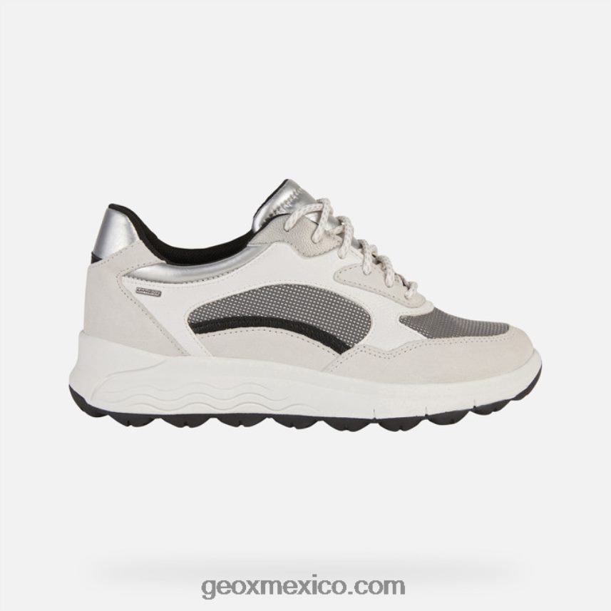 mujer sferica 4x4 abx blanco hueso/gris oscuro Geox L846PZ194