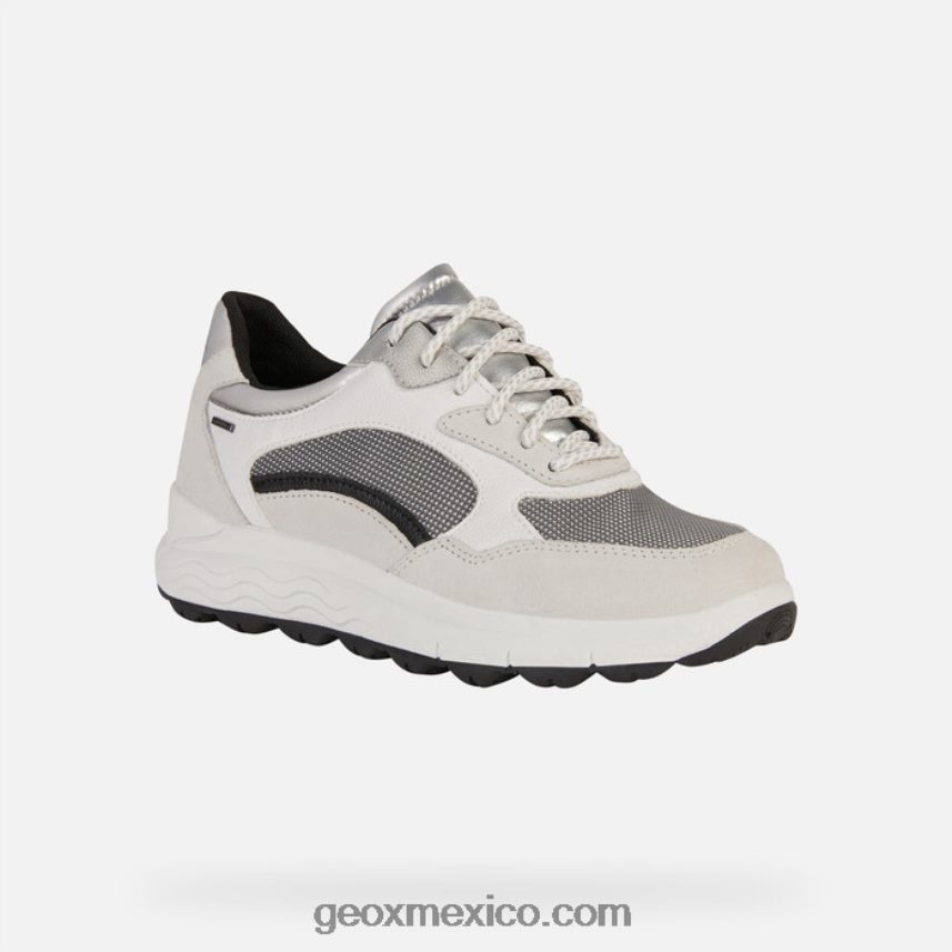mujer sferica 4x4 abx blanco hueso/gris oscuro Geox L846PZ194
