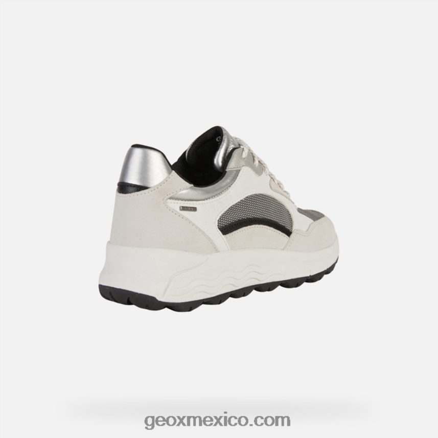 mujer sferica 4x4 abx blanco hueso/gris oscuro Geox L846PZ194