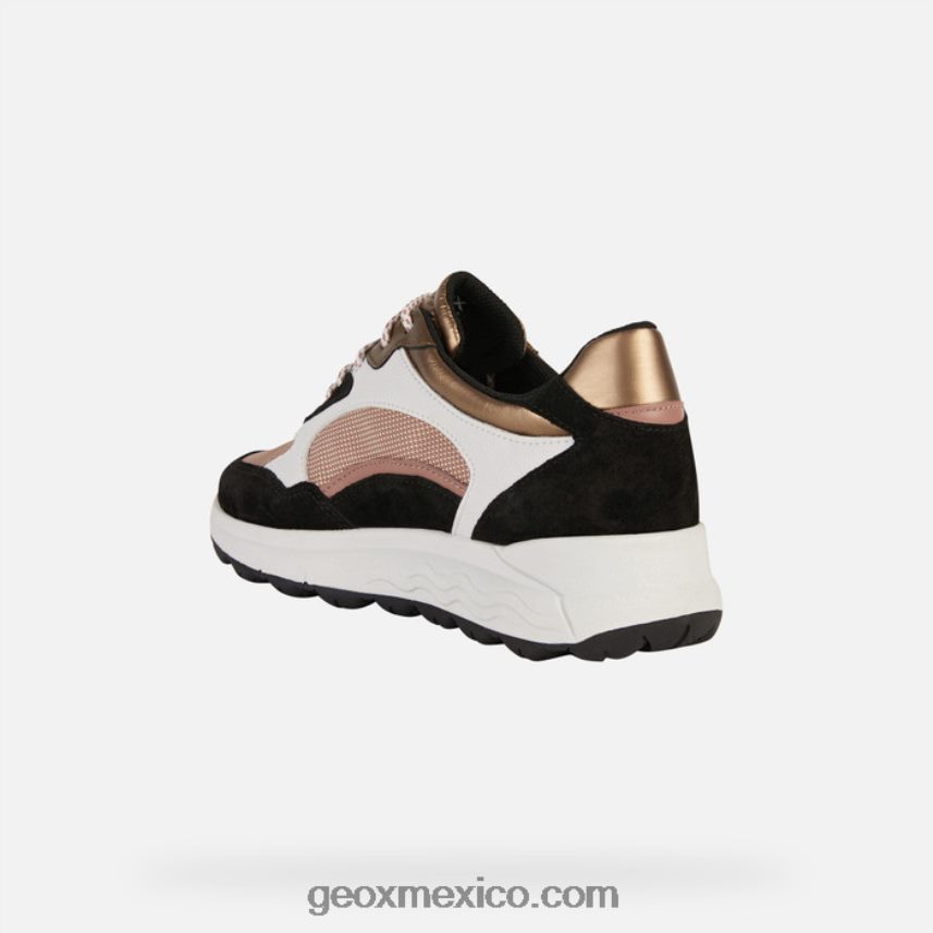 mujer sferica 4x4 abx negro/rosa oscuro Geox L846PZ195