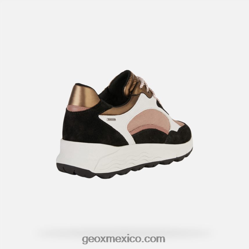 mujer sferica 4x4 abx negro/rosa oscuro Geox L846PZ195