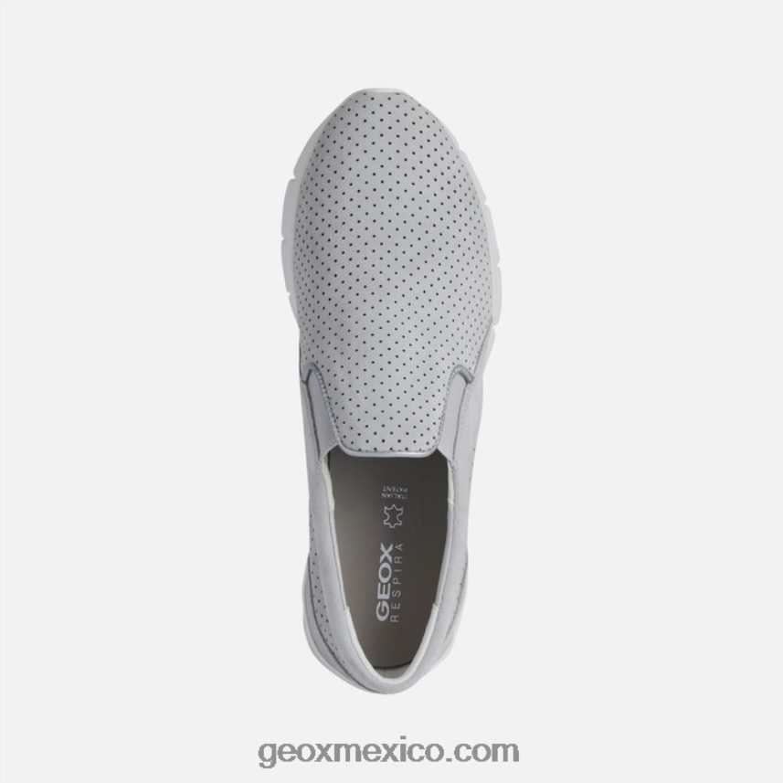 mujer sukie gris claro Geox L846PZ1728