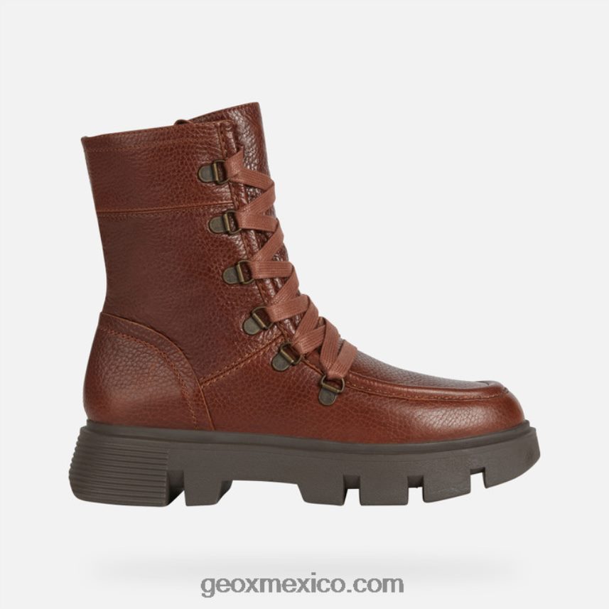 mujer vil marrón Geox L846PZ420