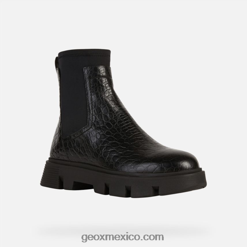 mujer vil negro Geox L846PZ1717