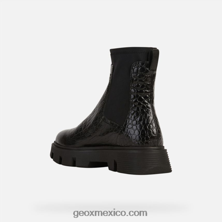mujer vil negro Geox L846PZ1717