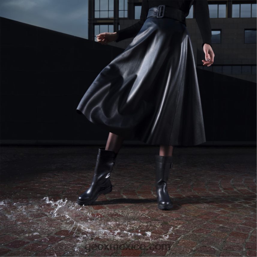 nevegal abx mujer negro Geox L846PZ52