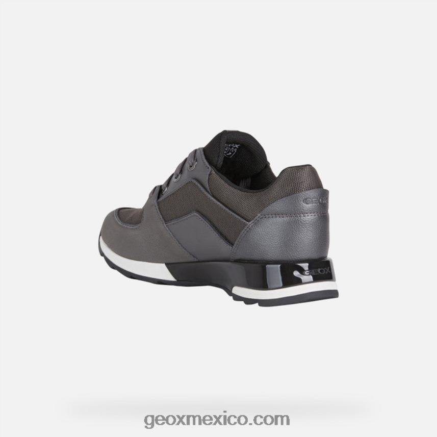 nueva aneko abx mujer gris oscuro/negro Geox L846PZ596