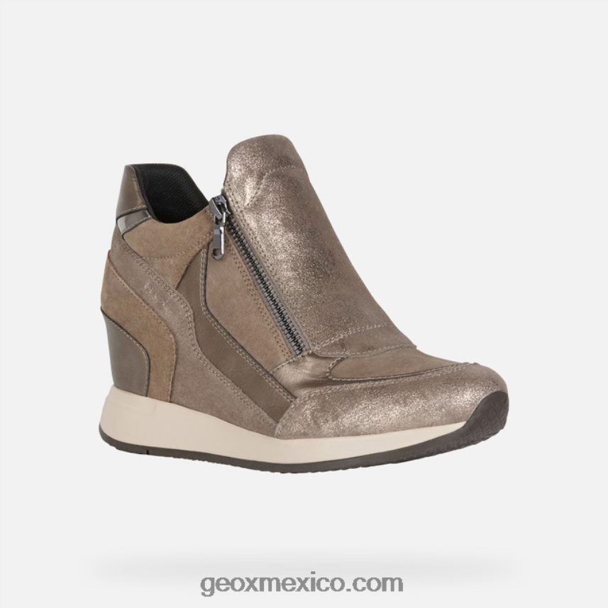 nydame mujer beige obscuro Geox L846PZ589
